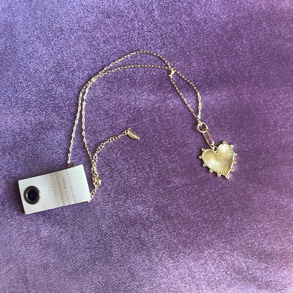 Serefina Monogram L Heart Pendant Necklace - Picture 5 of 6